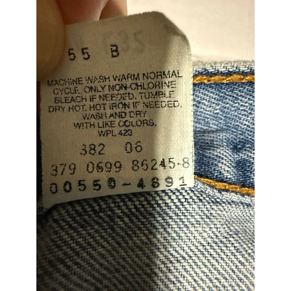 Vintage Levi's 550 Relaxed Fit Jeans Mens 34x32 Made in USA 90s